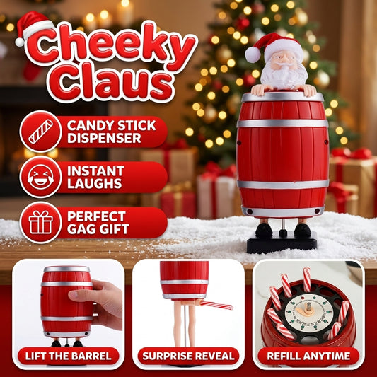 CheekyClaus  — The Santa Surprise Barrel