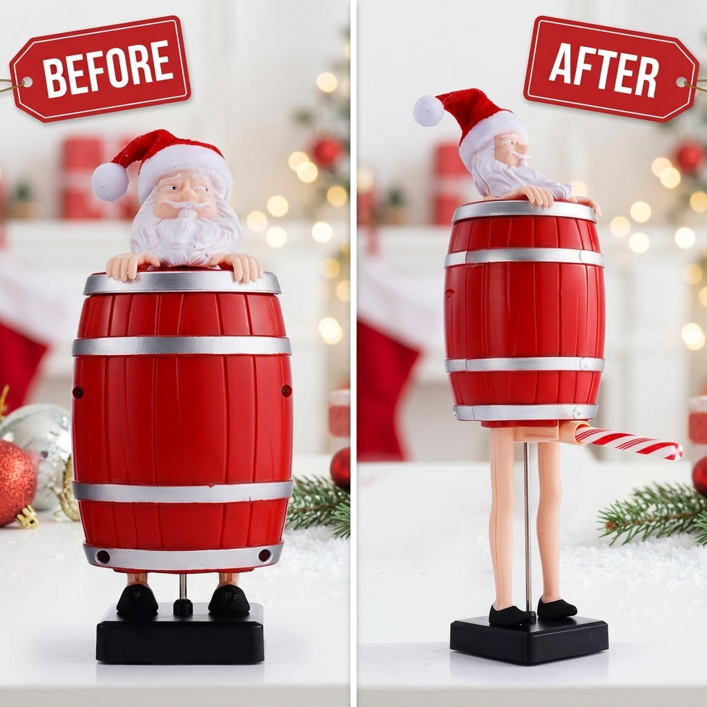 CheekyClaus  — The Santa Surprise Barrel