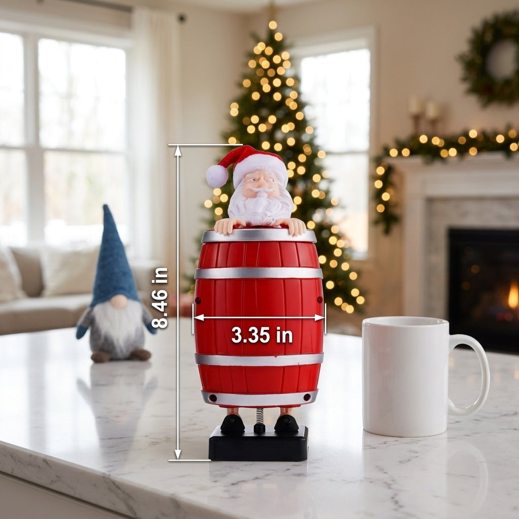 CheekyClaus  — The Santa Surprise Barrel